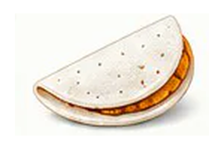 Ilustração de tapioca